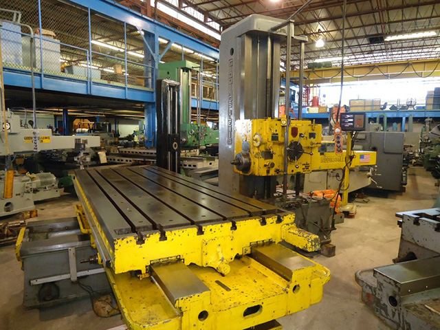 4" GIDDINGS & LEWIS ... HORIZONTAL BORING MILL